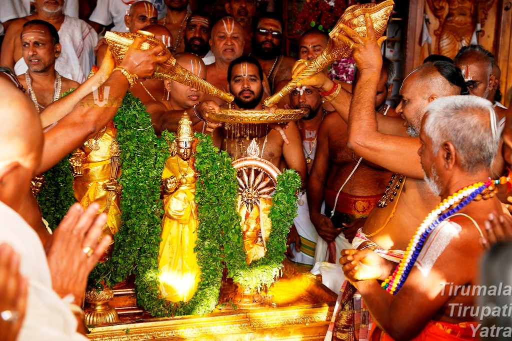 Chakra Snanam, Tirumala