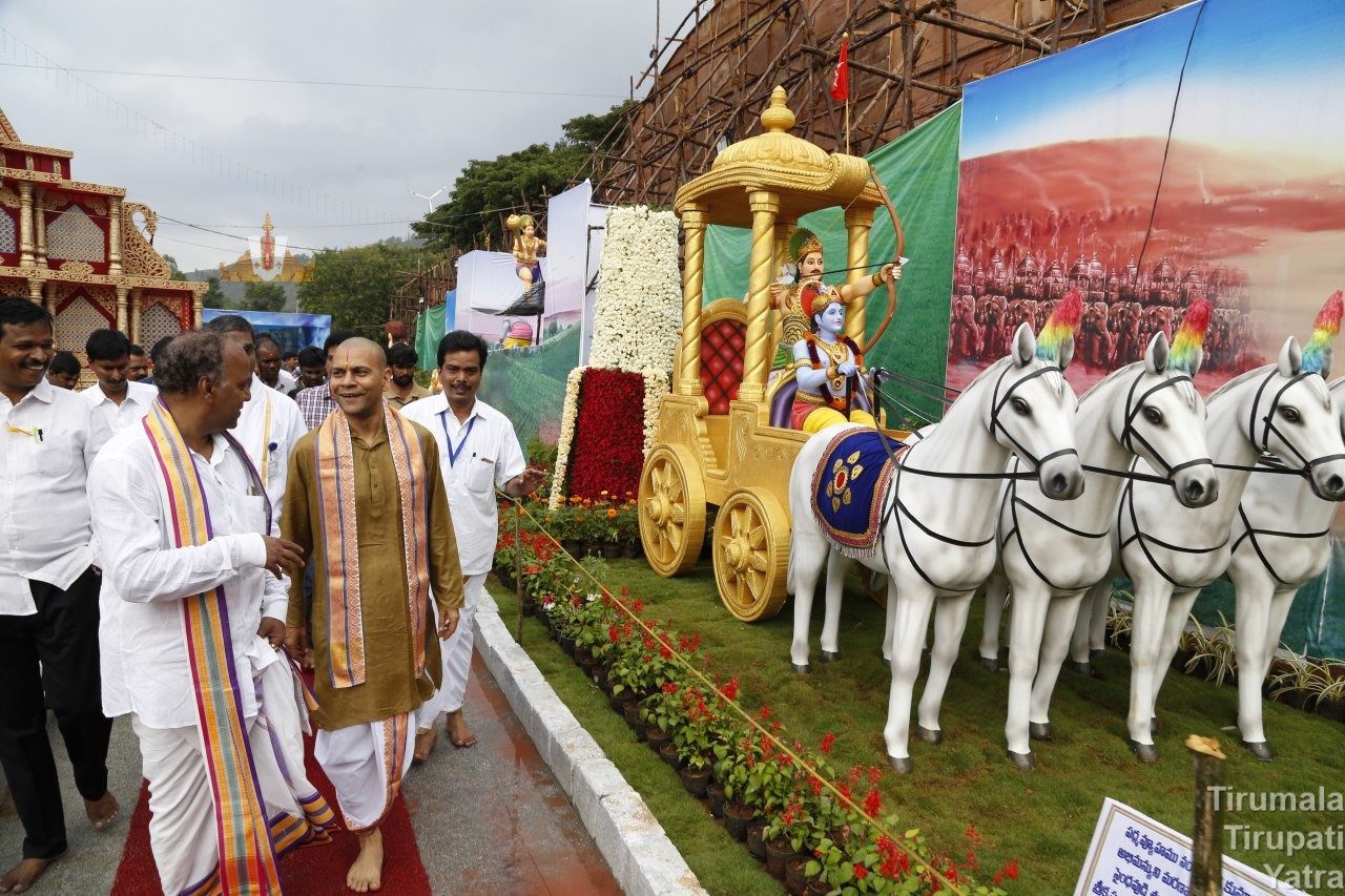 Flower Exhibition at Tirumala