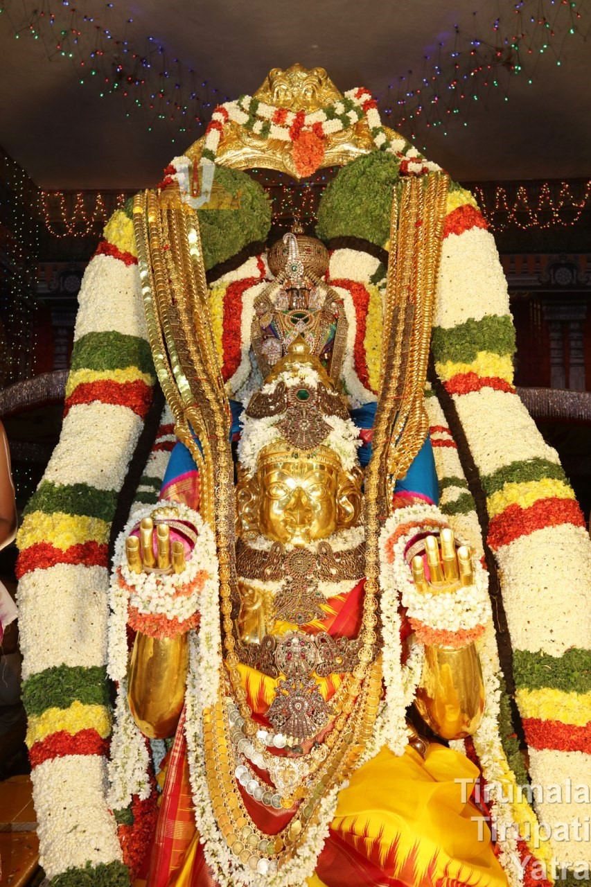 Garuda Seva or Garuda Vahanam - Tirumala
