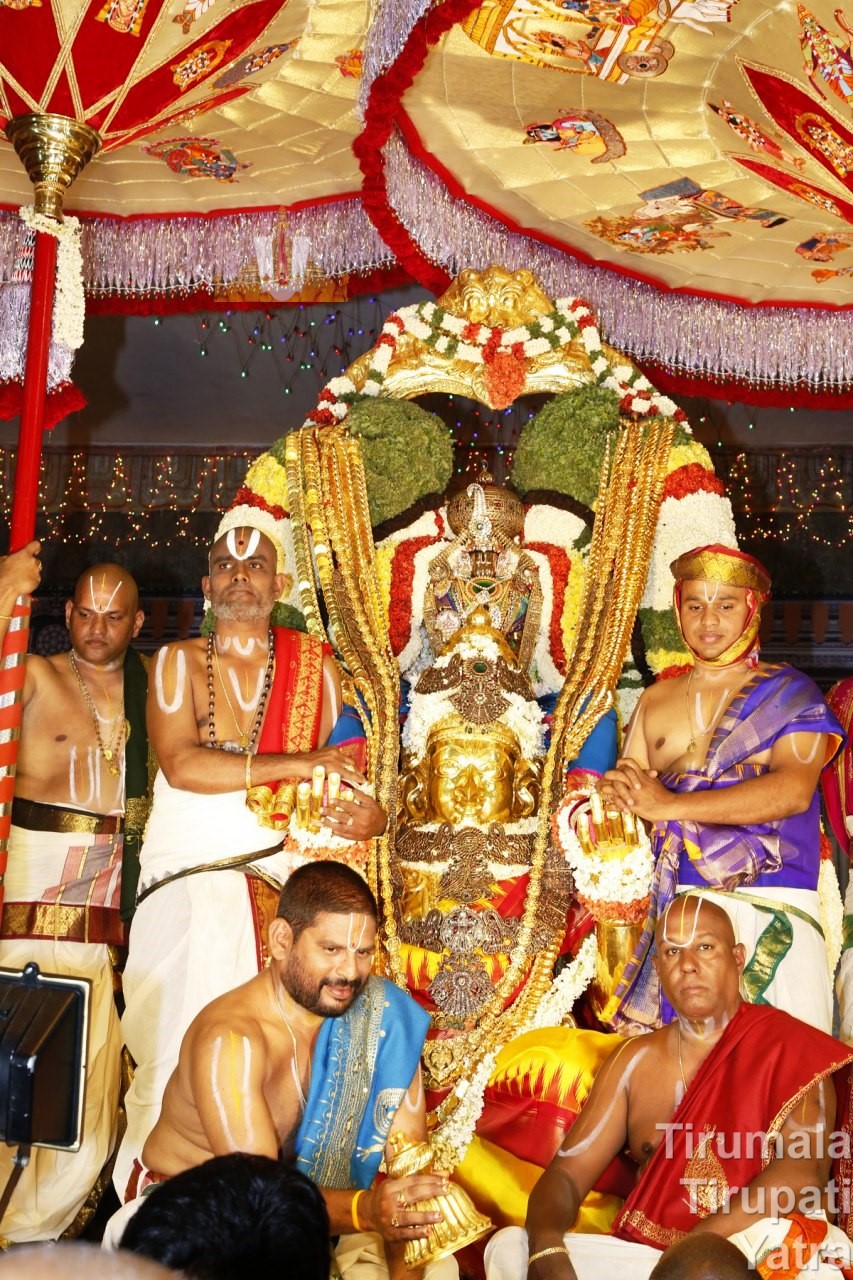 Garuda Seva, Tirumala