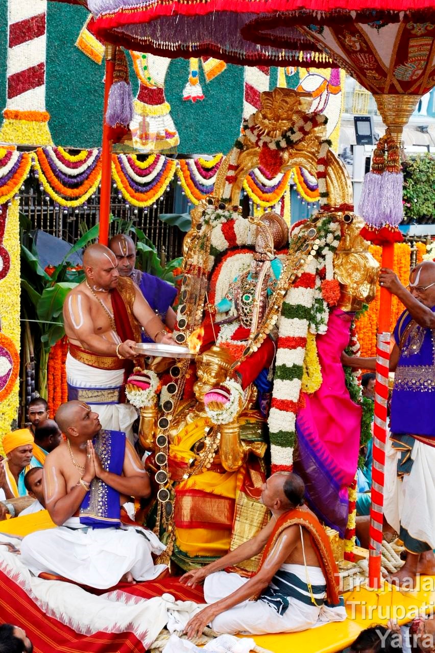 Hanumantha Vahanam at Tirumala