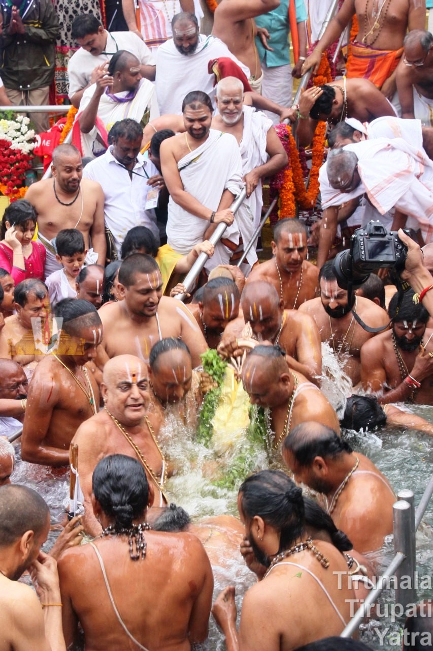 Chakra Snanam at Tirumala