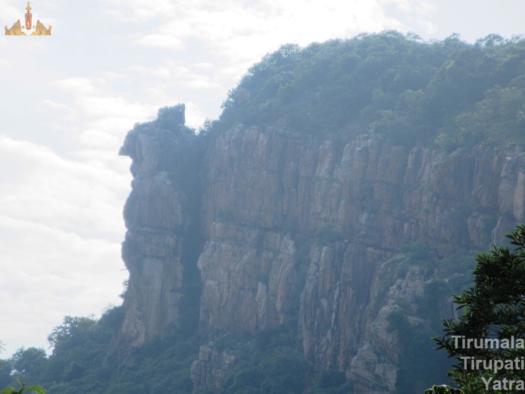 View of Garuda - Tirumala Ghat Road