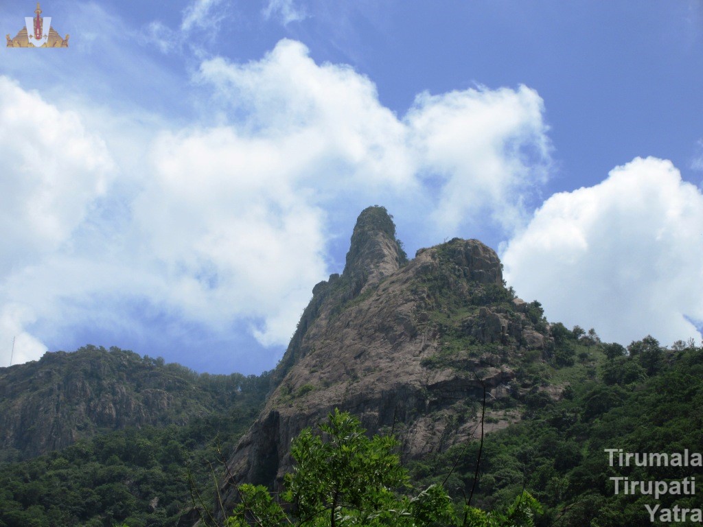 Siva Lingam Zoomed Tirumala Ghat