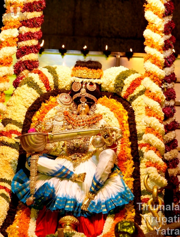 Dolotsavam (Unjal Seva) at Tirumala