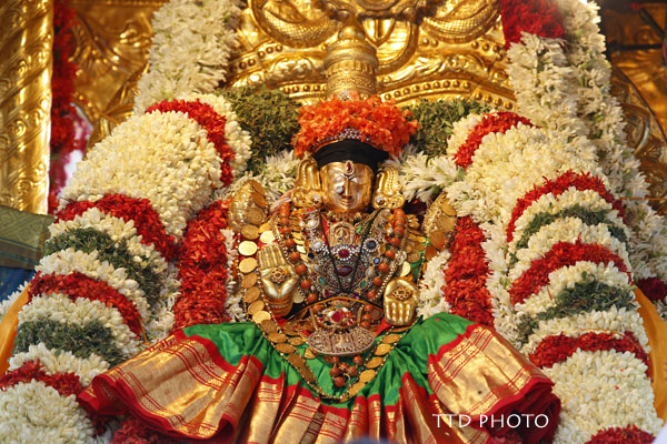 Chatusthanarchana - Tiruchanur