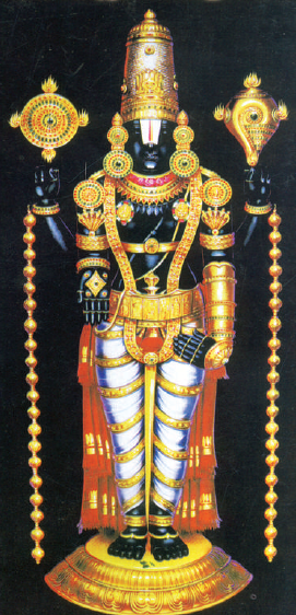 Lord Srinivasa Posture