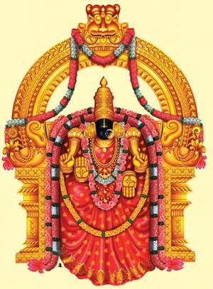 Goddess Padmavati devi - Tiruchanur