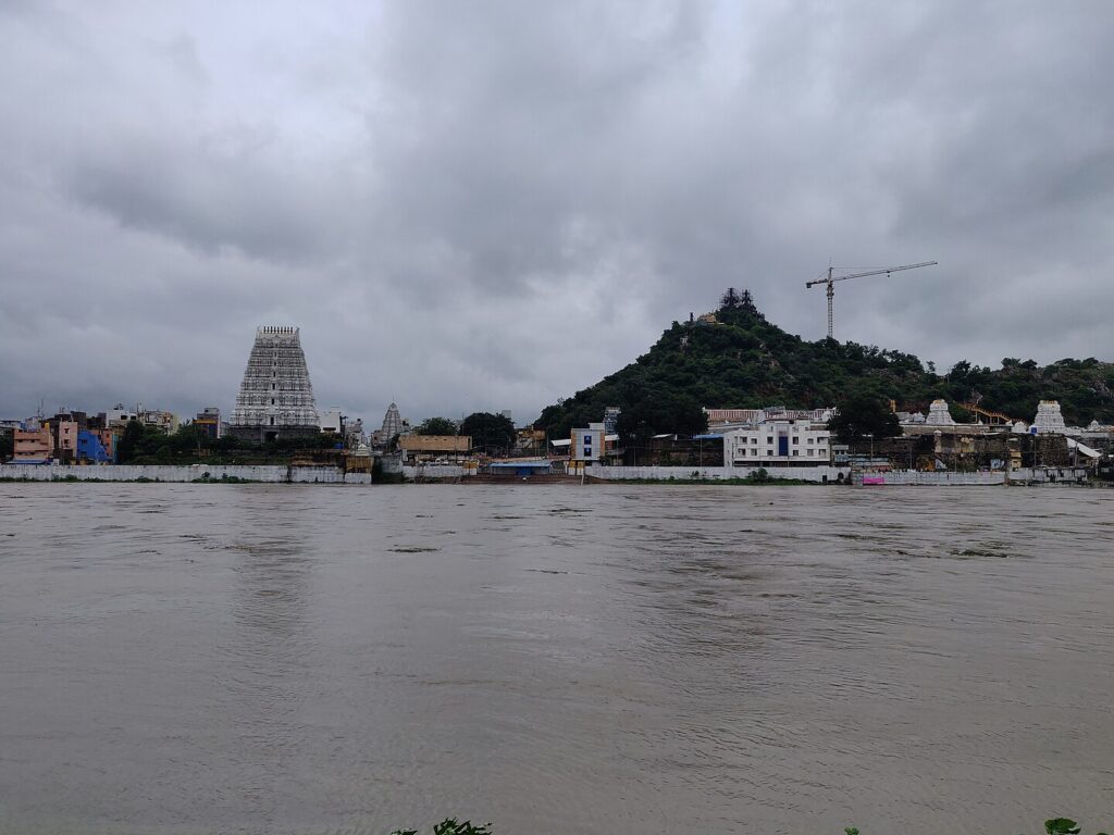 Swarnamukhi River at Srikalahasti