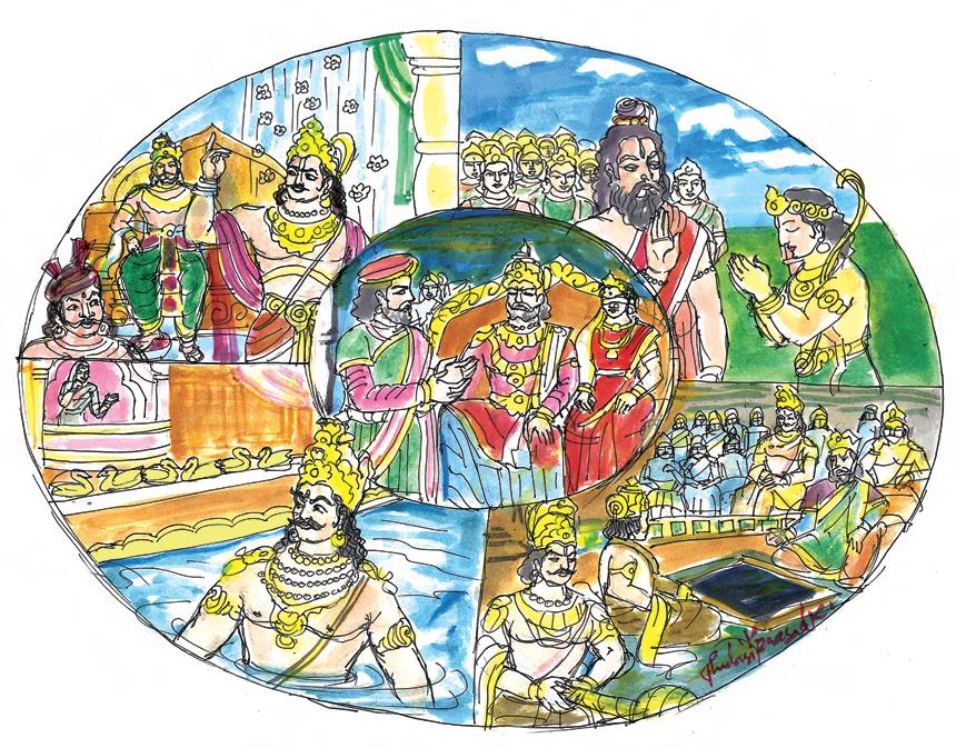 The Mahabharatam in a glance