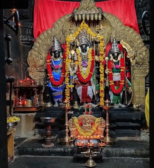 Sri Kodanda Ramachandra Swamy Temple Idols, Hiremagalur