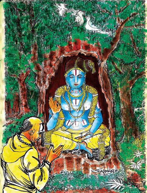 Madhurakavi Alvar - the incarnation of Vainatheya