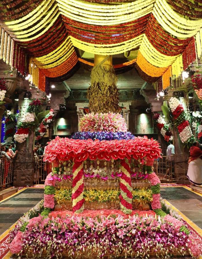 Poola Ara (Flower Room) - Inside Tirupati Balaji Temple