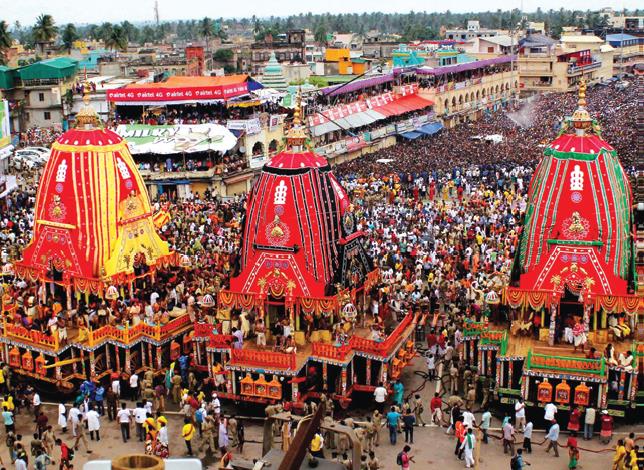 Puri Jagannatha Ratha Yatra (Car Festival or Chariot Festival)