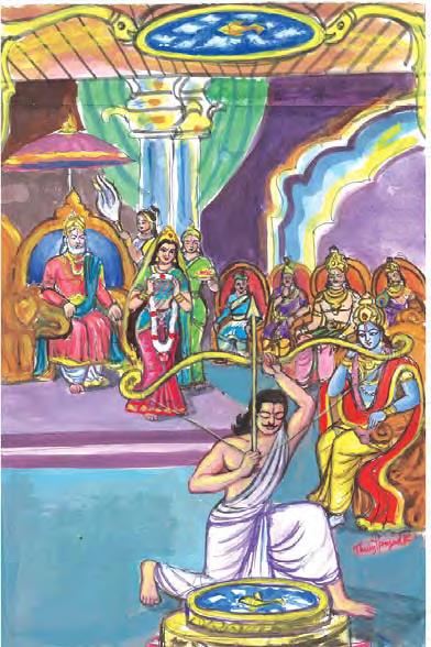 Swayamvara of Draupadi