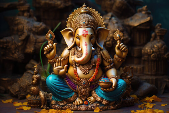 Glorious forms of Lord Ganesha