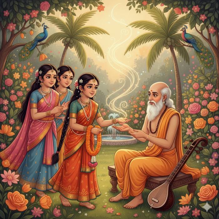 Sri Padmavati Devi Manifestation: Full Story & Significance 2 Sri Padmavati Devi Manifestation - AI Generated